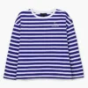 Langarmshirt mit Daisy-Streifen