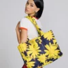 Laser-Blumen-Tasche
