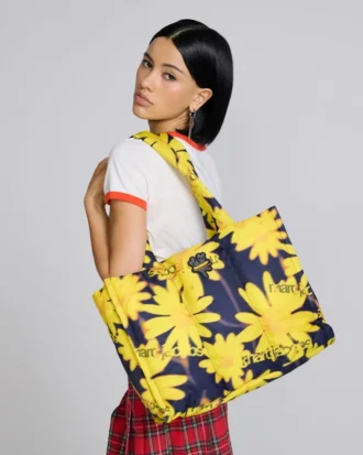 Laser-Blumen-Tasche