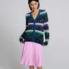 Loopy Logo Cardigan