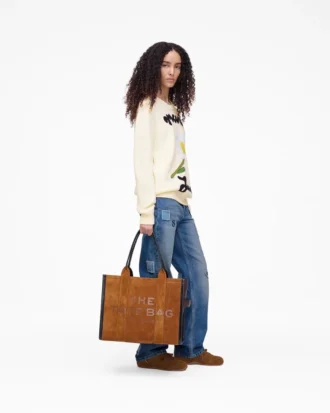 Marc Is Joy Jacquard-Pullover mit Rundhalsausschnitt