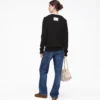 Marc Is Joy Jacquard-Pullover mit Rundhalsausschnitt