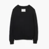 Marc Is Joy Jacquard-Pullover mit Rundhalsausschnitt