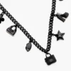 Mini Icon Pave Charm Halskette