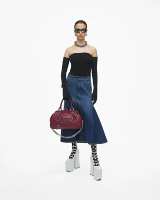 Neuauflage der gesteppten Leder-Stam-Tasche