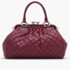 Neuauflage der gesteppten Leder-Stam-Tasche Neuauflage der gesteppten Leder-Stam-Tasche