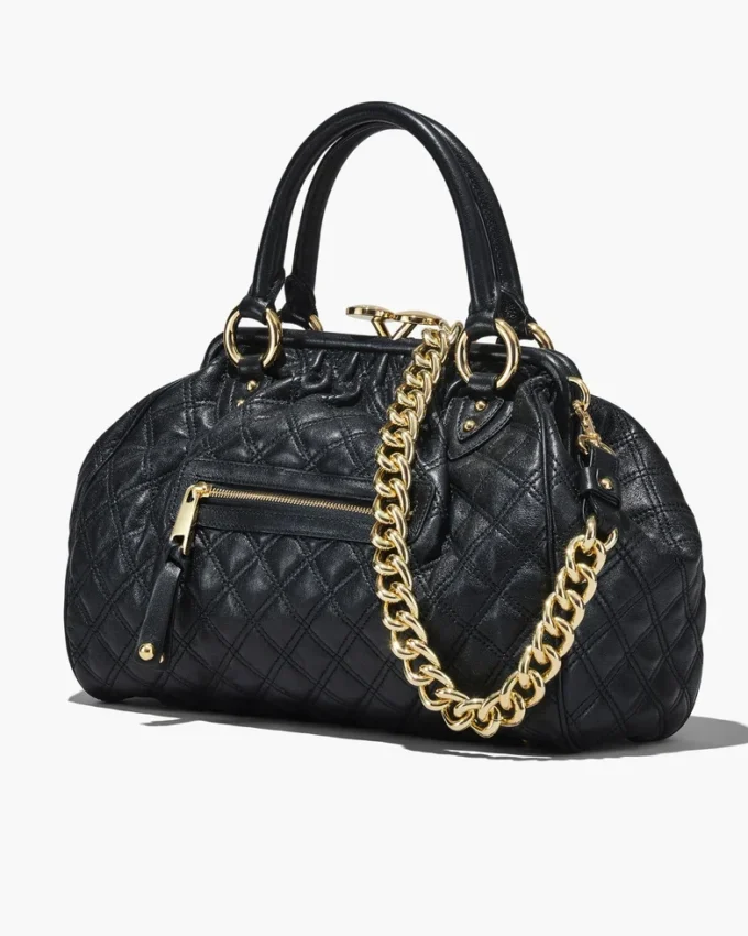 Neuauflage der gesteppten Leder-Stam-Tasche Neuauflage der gesteppten Leder-Stam-Tasche