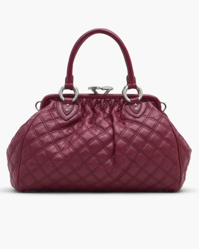 Neuauflage der gesteppten Leder-Stam-Tasche Neuauflage der gesteppten Leder-Stam-Tasche