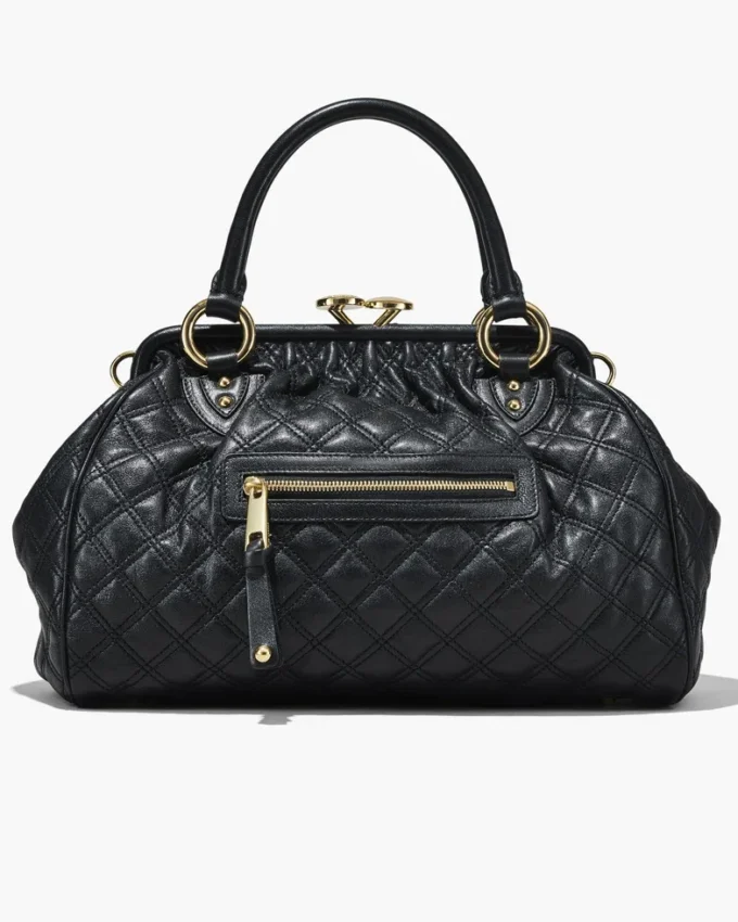 Neuauflage der gesteppten Leder-Stam-Tasche Neuauflage der gesteppten Leder-Stam-Tasche