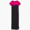 Ombré-Spray-T-Shirt-Kleid Ombré-Spray-T-Shirt-Kleid