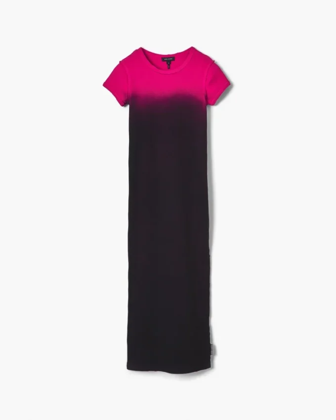 Ombré-Spray-T-Shirt-Kleid Ombré-Spray-T-Shirt-Kleid