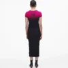 Ombré-Spray-T-Shirt-Kleid Ombré-Spray-T-Shirt-Kleid