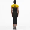 Ombré-Spray-T-Shirt-Kleid Ombré-Spray-T-Shirt-Kleid
