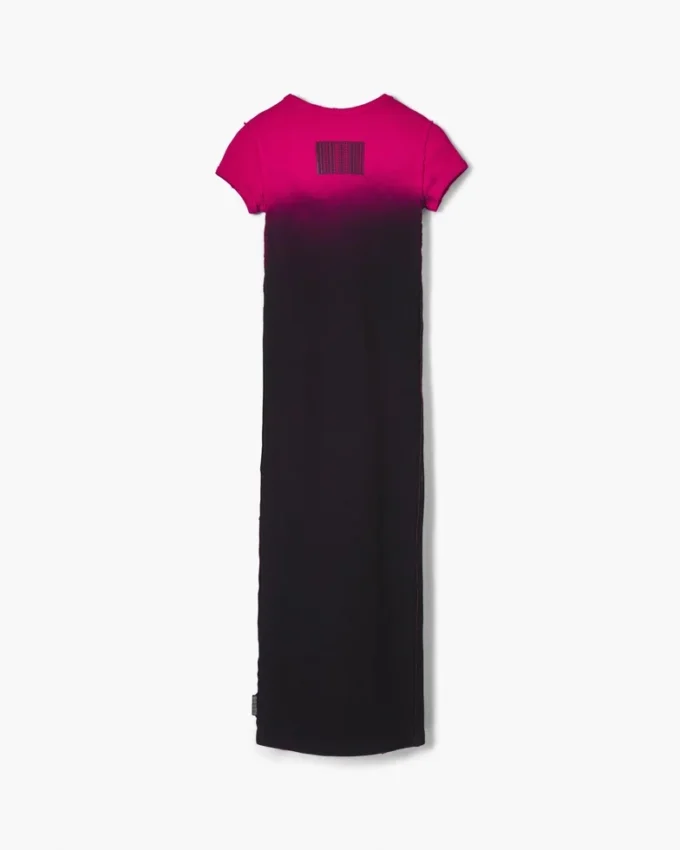 Ombré-Spray-T-Shirt-Kleid Ombré-Spray-T-Shirt-Kleid