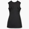 Satin-Kleid mit Nähten Satin-Kleid mit Nähten