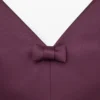 Satin-Kleid mit Schleife