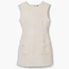 Skulpturales Tweedkleid