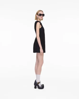 Skulpturales Tweedkleid