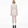 Skulpturales Tweedkleid