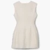 Skulpturales Tweedkleid