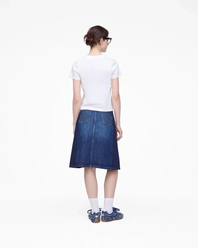 Slim-Fit-T-Shirt mit Daisy-Logo