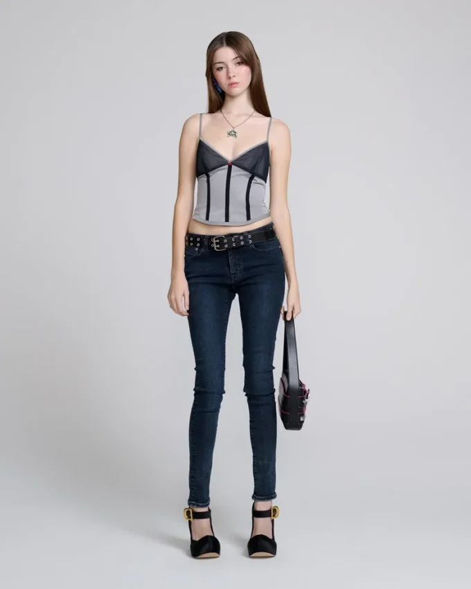 Sport-Mesh-Korsett-Tanktop