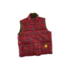 Tartan-Steppweste