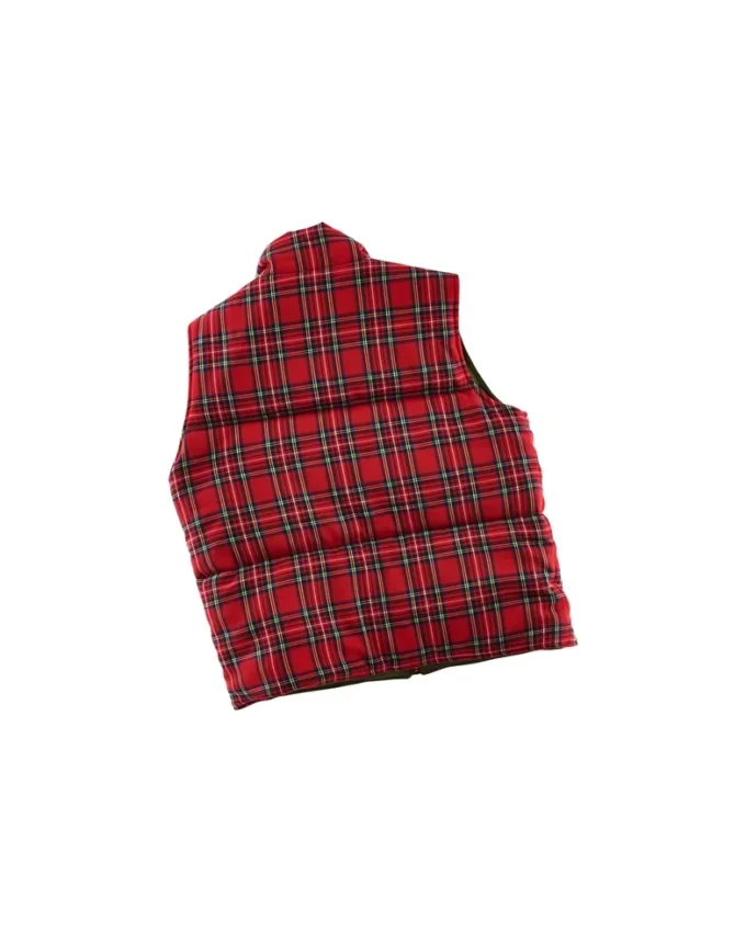 Tartan-Steppweste