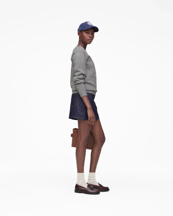 The A.P.C. X Marc Jacobs Shrunken Ny Crewneck