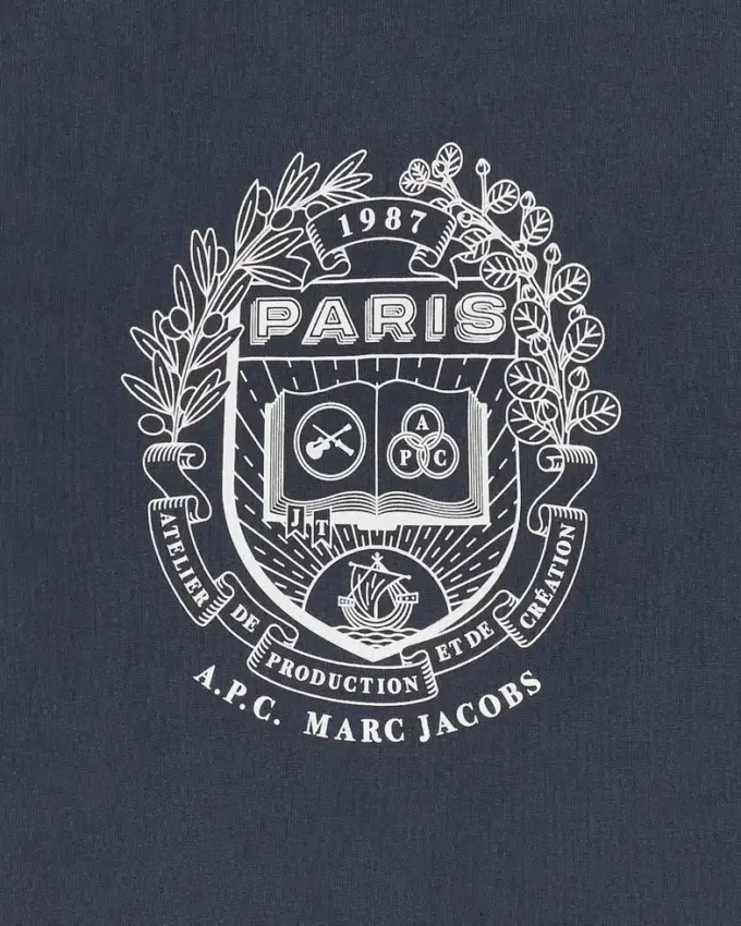 The A.P.C. X Marc Jacobs Shrunken Paris Crewneck