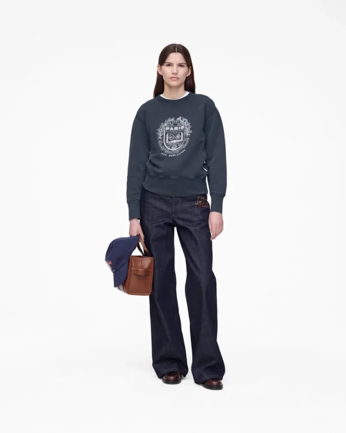 The A.P.C. X Marc Jacobs Shrunken Paris Crewneck