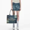The dekonstruierte große Denim-Tote Bag The dekonstruierte große Denim-Tote Bag
