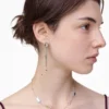 The J Marc Luxe Gem Linear Ohrringe