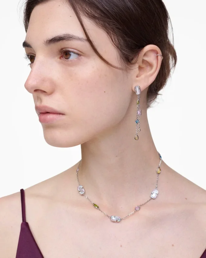 The J Marc Luxe Gem Linear Ohrringe