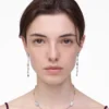 The J Marc Luxe Gem Linear Ohrringe