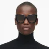 The J Marc Square Cutout Sonnenbrille The J Marc Square Cutout Sonnenbrille