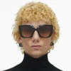 The J Marc Square Cutout Sonnenbrille The J Marc Square Cutout Sonnenbrille