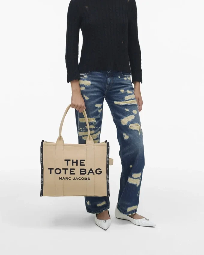 The large Jacquard Tote Bag The large Jacquard Tote Bag