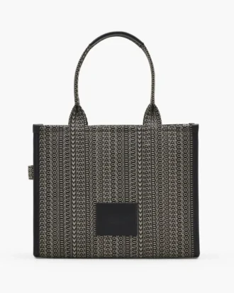 The large Monogram Jacquard Tote Bag