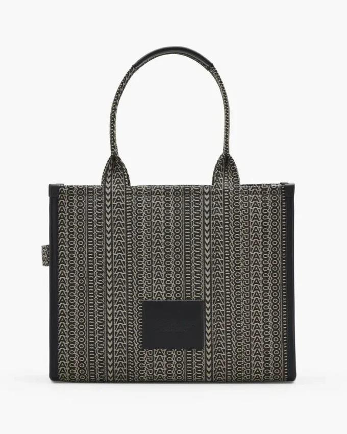 The large Monogram Jacquard Tote Bag The large Monogram Jacquard Tote Bag