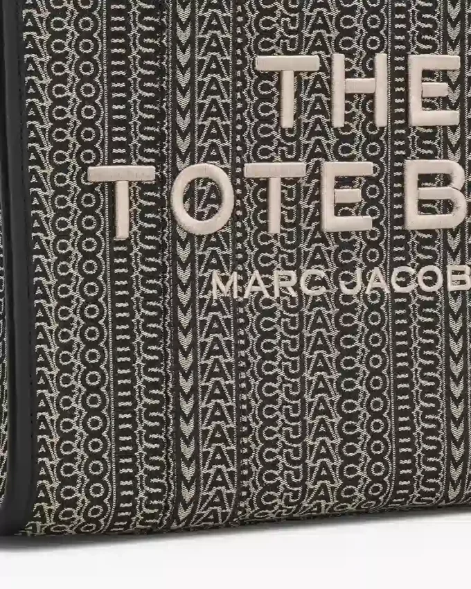 The large Monogram Jacquard Tote Bag The large Monogram Jacquard Tote Bag