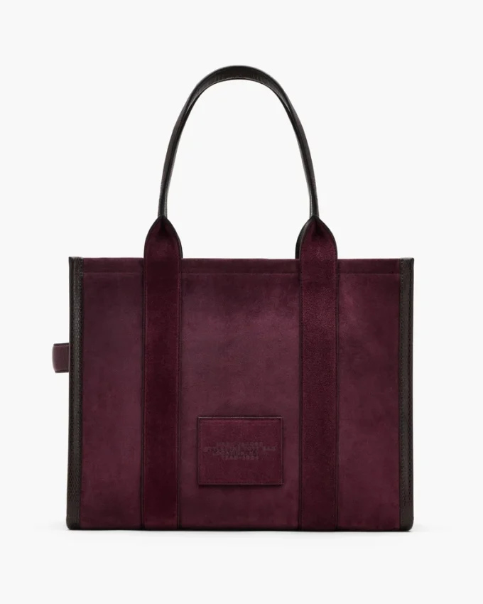 The large Tote Bag made of suede The large Tote Bag made of suede