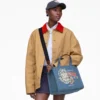 The medium Denim Tote Bag from A.P.C. X Marc Jacobs The medium Denim Tote Bag from A.P.C. X Marc Jacobs