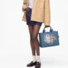 The medium Denim Tote Bag from A.P.C. X Marc Jacobs The medium Denim Tote Bag from A.P.C. X Marc Jacobs