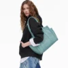 The medium Puffy Nylon Tote Bag The medium Puffy Nylon Tote Bag