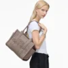 The medium Puffy Nylon Tote Bag The medium Puffy Nylon Tote Bag