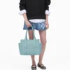 The medium Puffy Nylon Tote Bag The medium Puffy Nylon Tote Bag