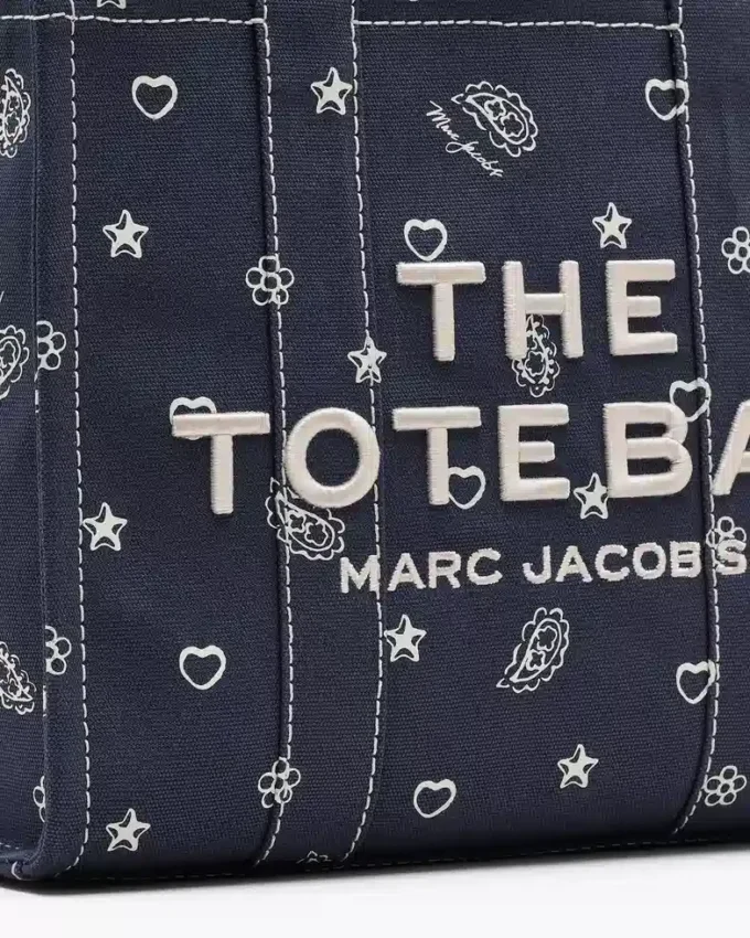 The medium-sized Bandana Canvas Tote Bag