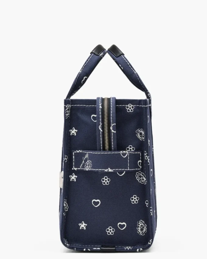 The medium-sized Bandana Canvas Tote Bag