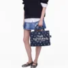 The medium-sized Bandana Canvas Tote Bag